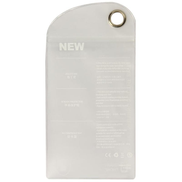 50 PCS Plastic Bag Packing for Galaxy S IV / S III / i9500 / i9300 Plastic Case / Bumper Frame / Silicone Case / TPU Case, Size: 17cm x 11cm(White)