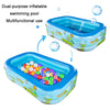 Children Adult Cartoon Inflatable Swimming Ring, Pattern: 1.2m Two Layer Pool