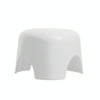 Children Stool Home Living Room Triangle Small Stool Anti-skid Short Plastic Stool, Size:Small(White)