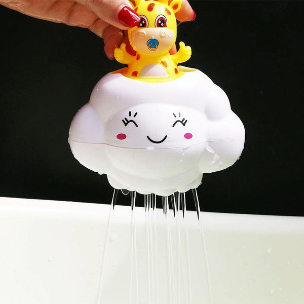 Fallow Deer Rain Cloud Children Baby Bathing Beach Play Toys(White)
