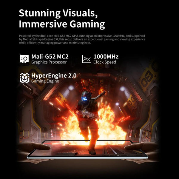 Teclast T60 Plus 4G LTE Tablet PC, 6GB+128GB, 12 inch Android 14 MediaTek Helio G88 Octa Core, Support Dual SIM