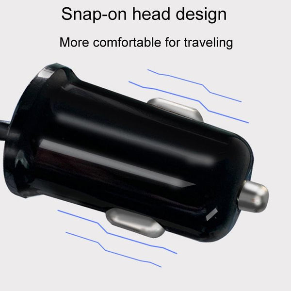 35cm 12V/24V Car Cigarette Lighter Automobile Universal Power Plug(Black)