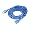 High Speed Transmission USB 2.0 AM to AF Extension Cable, Length: 5m