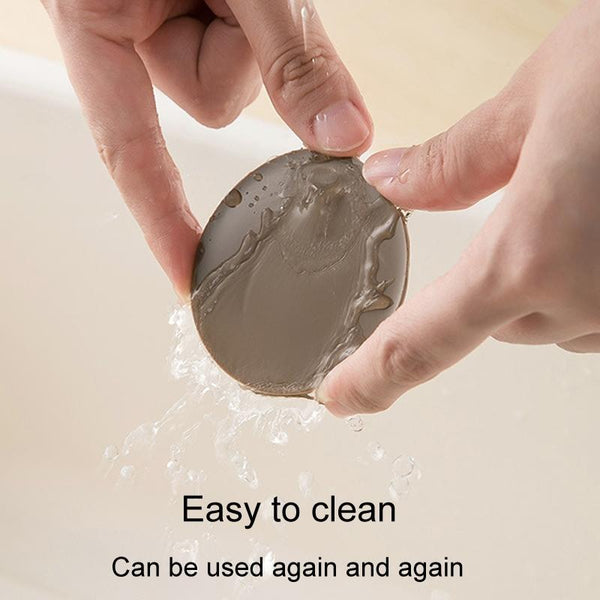 4pcs /Set Silent And Wear Resistant Chair Foot Cover Household Stool Anti-Slip Protective Pads, Style: 50mm Round Almond Color