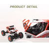6255 2.4GHz 1:16 Wireless Remote Control Drift Off-road Four-wheel Drive Children Toy Car(Red)