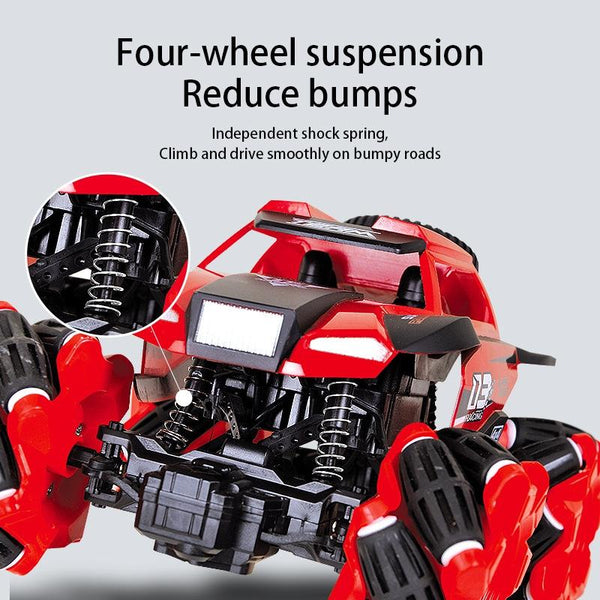 CX-60 2.4G Remote Control Truck Speed Drift Car Toy Cross-Country Racing Handle Remote  (Red)