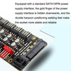 PWM Fan Hub Desktop Computer CPU Fan Expander Supports 3Pin&4Pin(Black)