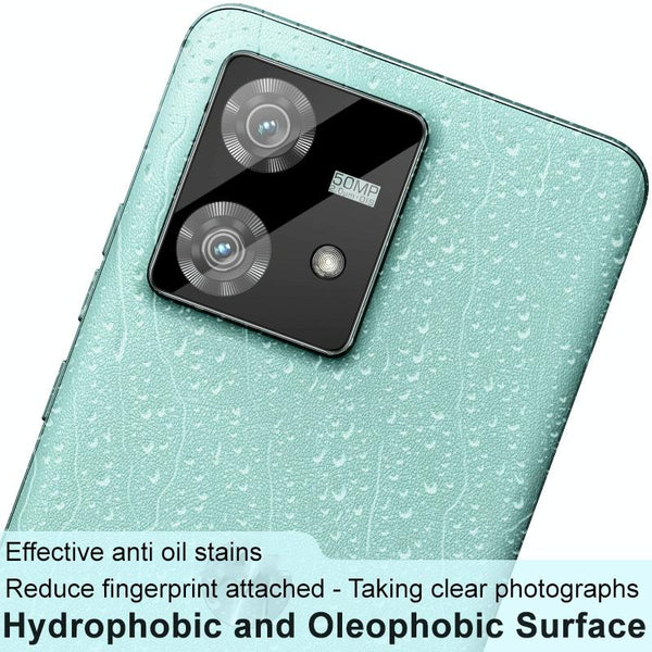 For Motorola Edge 40 Neo 5G imak High Definition Integrated Glass Lens Film Black Version