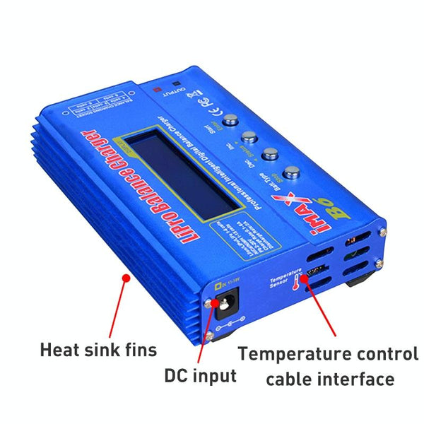 iMax B6 Digital LCD RC Lipo NiMh Battery Balance Charger(Blue)