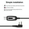 RETEVIS J9110P Dedicated USB Programming Cable for RT3S Series EDA0014386 / EDA0014407(Black)