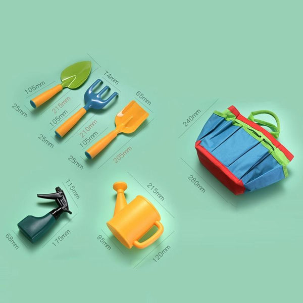 6pcs /Set Beach Seawater Tools Set Vegetable And Flowers Gardening Equipment
