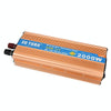 XUYUAN 2000W Inverter with USB Positive And Negative Reverse Connection Protection, Specification: Gold 12V to 110V