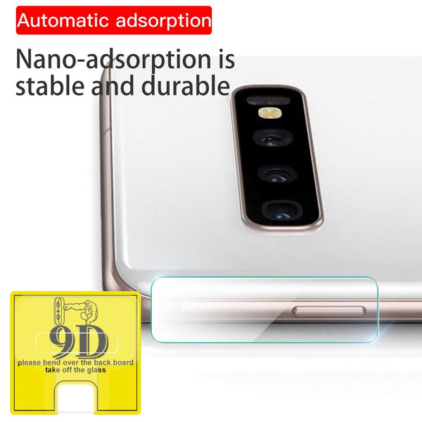 For Galaxy S10+ 9D Transparent Rear Camera Lens Protector Tempered Glass Film