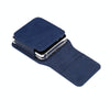 Folding Screen Mobile Phone Waist Hanging Universal Clutch Bag(Blue)
