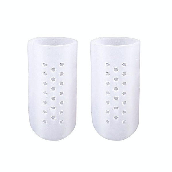 With Hole Toe Set High Heels Anti-Wear Anti-Pain Toe Protective Cover, Size: XS(Transparent)