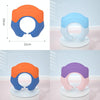 Shampoo Earmuffs Silicon Infant Wash Bath Cap Child Washing Hat(Purple)