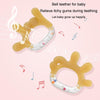 Rattle Baby Teether Soothing Pacifier Teething Stick Newborn Anti-Eating Hand Silicone Toy, Style: Rock Gesture