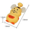 1 Pair RETEVIS RT30M 0.5W US Frequency FRS467 1CH Mouse Shape Children Handheld Walkie Talkie(Yellow)