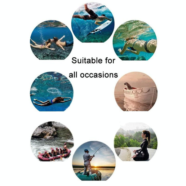 1 Pair Outdoor Snorkeling Non-Slip Soft Bottom Beach Diving Socks, Size: 42-43(Green Blue)