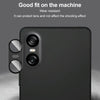 For Sony Xperia 10 VI IMAK Metal Armor Premium Camera Protector Film(Black)