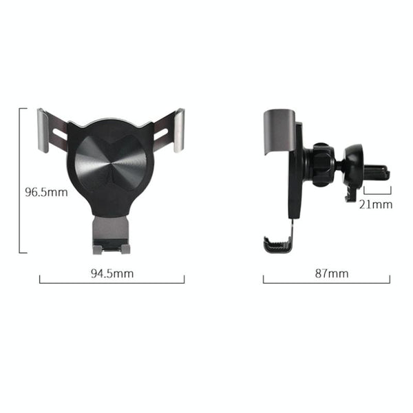 JT-G36 Universal Car Air Vent Mount Phone Holder (Black)