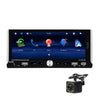 Single Spindle 6.9 inch MP5 With Knob Player Carplay Function Car MP4 Backup Camera, Specification: Standard+12 Light Camera