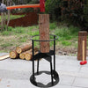 Cross Firewood Kindling Splitter Manual Log Splitter with Carbon Steel Cutter Head, Model: Medium