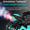 Remote Control Spray Four-wheel Drive Lateral Drift Stunt Car(Blue)
