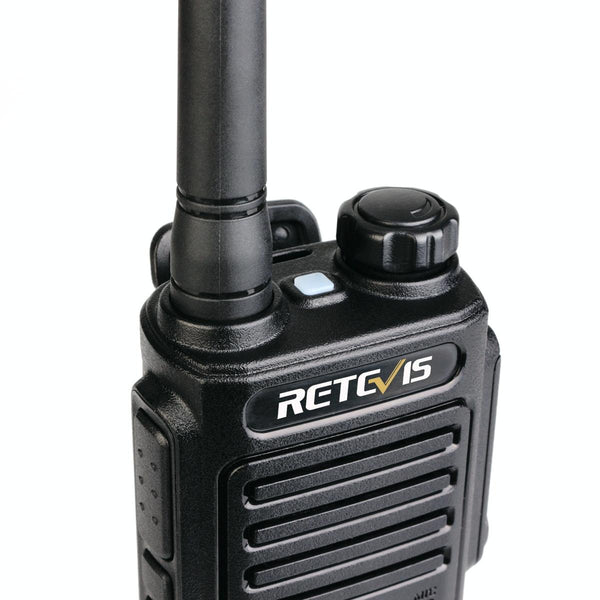 RETEVIS RT47 PMR446 16CHS IP67 Waterproof FRS Two Way Radio Handheld Walkie Talkie, EU Plug(Black)