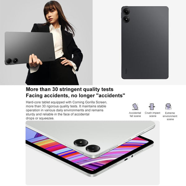 Xiaomi Redmi Pad Pro 12.1 inch Tablet PC, 8GB+256GB, HyperOS Qualcomm Snapdragon 7s Gen2 Octa Core, 10000mAh Battery(Dark Grey)