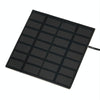 Garden Rockery Decoration Solar Fountain DC Water Pump Suspension Sprinkler(Black)