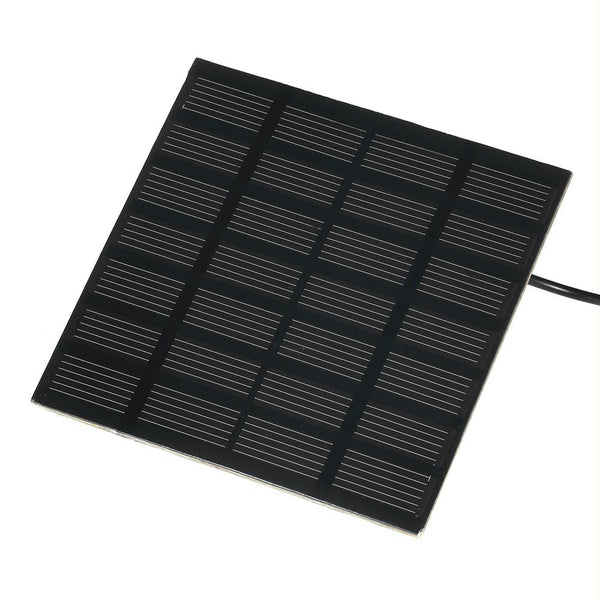 Garden Rockery Decoration Solar Fountain DC Water Pump Suspension Sprinkler(Black)