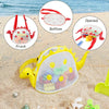 Dinosaur Children Beach Playing Sand Shell Storage Bag(Red)