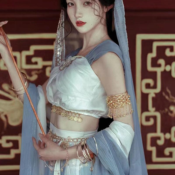 Portrait Shooting Jewelry Dance Performance Accessories,Spec: Waist Chain C