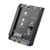 ENCNF2S-N01 NGFF To SATA3 Transfer Card M.2 KEY B-M SSD To 6Gbps Interface Conversion Adapter Without Baffle