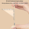4pcs Partition Bracket No Punch Right Angle Laminate Shelf Wardrobe Partition Board Fixing Holder, Size: 7x7cm