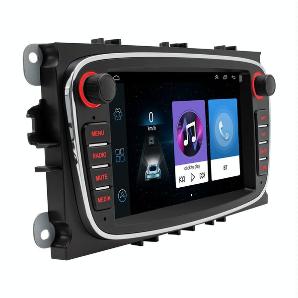 For Ford Focus 7 Inch HD Android Navigation Bluetooth RDS Radio, Size: 2+32G(Black)
