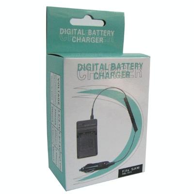 Digital Camera Battery Charger for Samsung S1974(Black)