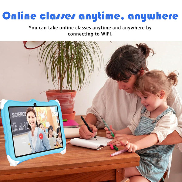 Penguin 7 inch WiFi Kids Tablet PC, 2GB+16GB, Android 7.0 MT6735 Octa Core CPU(Pink)