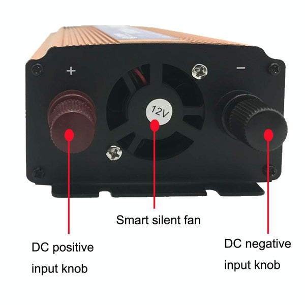 XINBOKE 2000W Ruling String Wave Car Inverter Solar Photovoltaic Inverter 60V To 220V