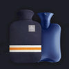 Large Explosion-proof Water-injected PVC Warm Water Bag, Spec: 2000ml (Navy Blue)
