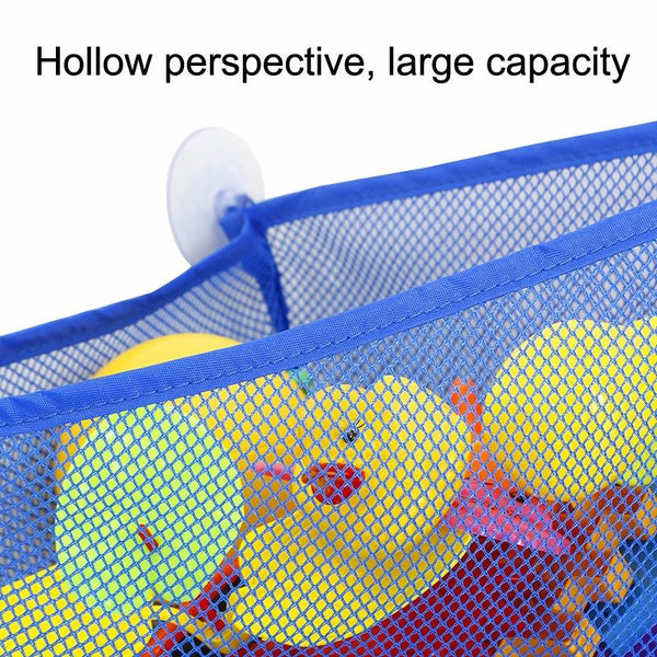Home Bathroom Storage Bag Multifunctional Children Toy Storage Bag(Blue)