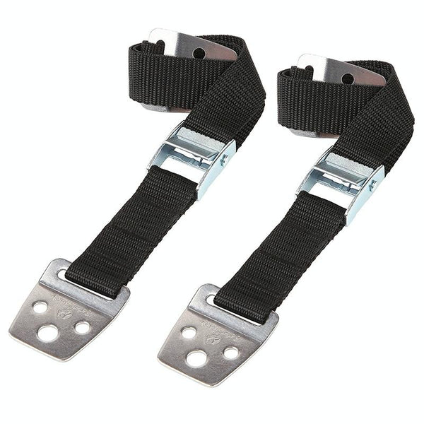 2pcs TV And Furniture Anti Tip Straps Baby Safety Lock Protection 2.5x80cm(Silver)