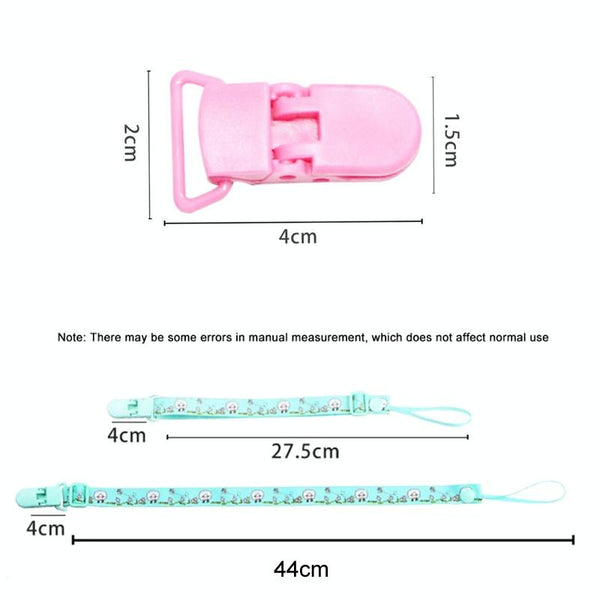 Baby Anti-falling Adjustable Pacifier Chain Toy Lanyard, Color: 22 Black Lollipop