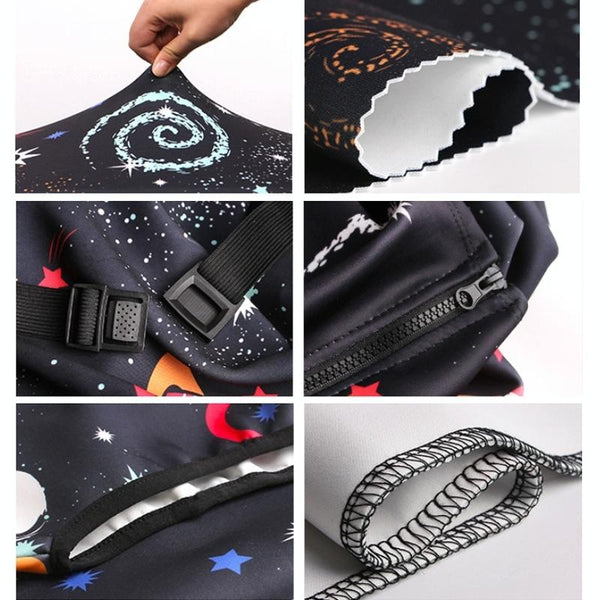 Thickened Wear-resistant Stretch Elastic Luggage Dust Cover, Size: M(Tropical Palm)