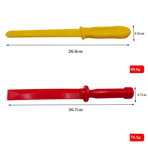 Car Tire Lever Plastic Scraper Repair Tool, Color: Red