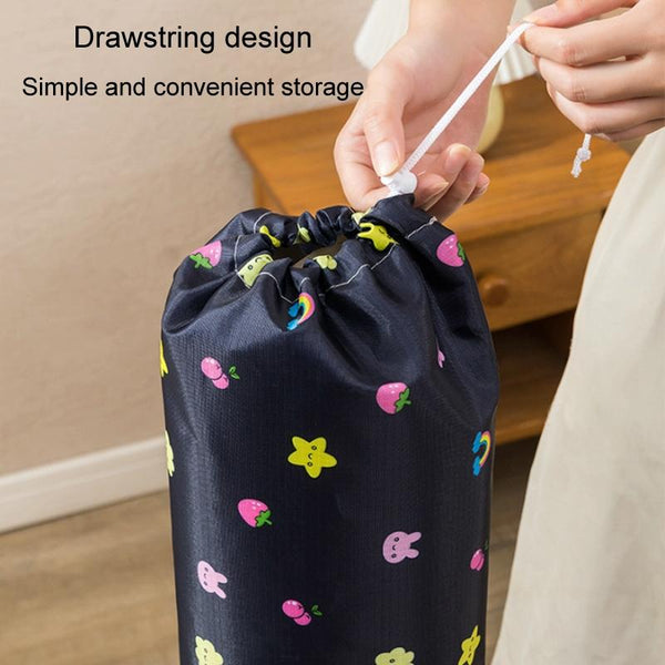 Cooler Mat Storage Bag Home Dustproof Bamboo Mat Cover, Style: For 1.5m Straight Panda