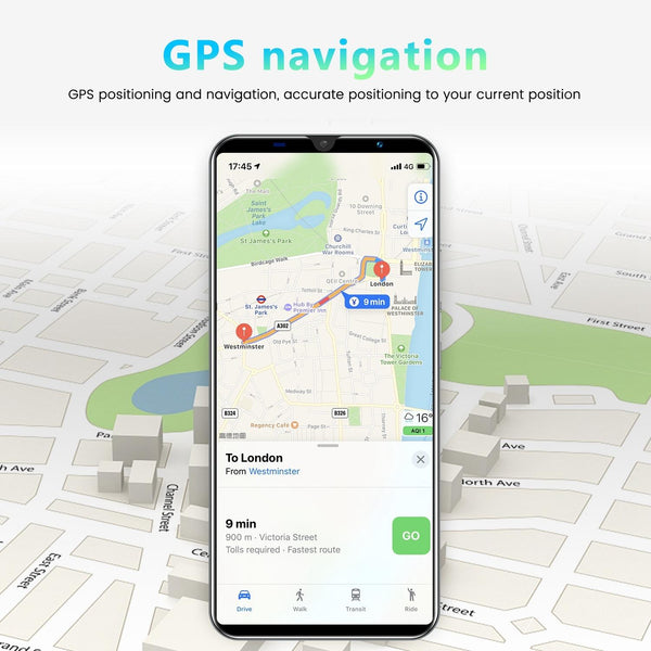 Rino10 / DP15, 1GB+8GB, 5.0 inch Screen, Face Identification, Android 8.1 MTK6580M Quad Core, Network: 3G, Dual SIM(Black)