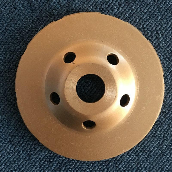 100mm Concrete Stone Diamond Grinding And Polishing Blades Ceramic Grinder Machine Fan Shape Grinding Wheel, Specification: B Level Coarse Tooth
