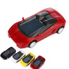 3PCS Solar Toys Car  Powered Mini Car Racer Toy For Kids(White)